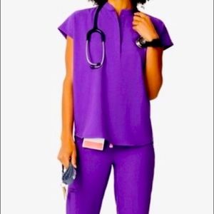 Purple FIGS Scrub set. NEW W/ TAGS!